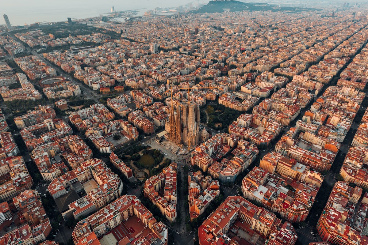 Barcelona Park Güell architecture