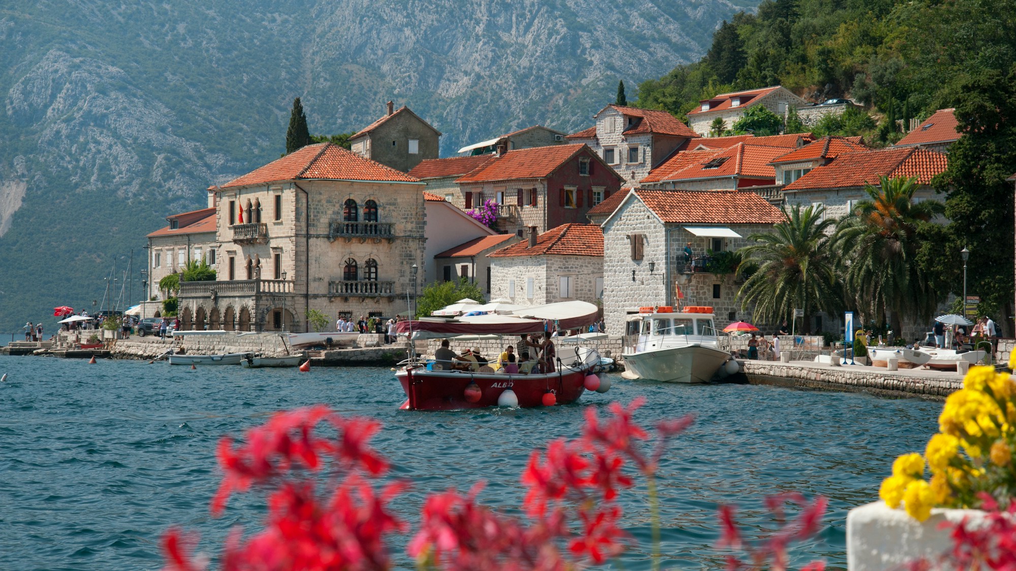 Bay of Kotor Montenegro medieval walled city